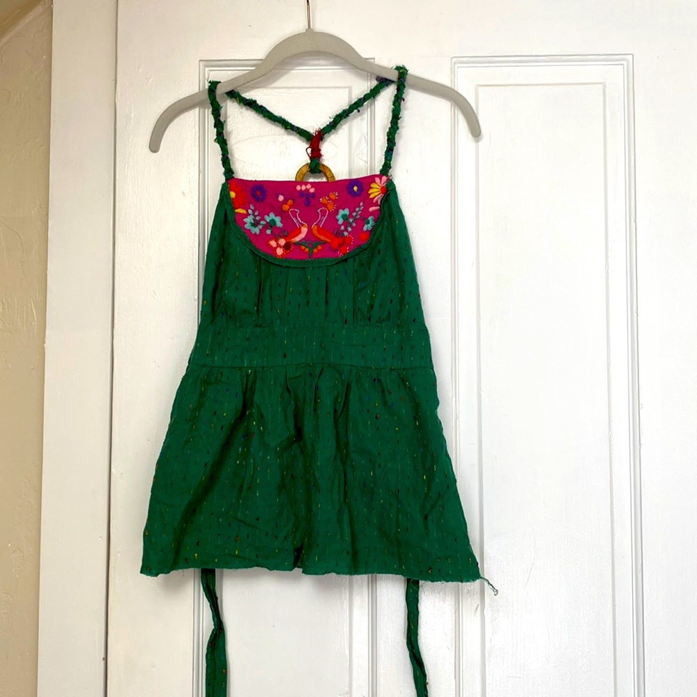 Free People Embroidered Top